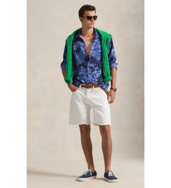 Polo Ralph Lauren Camisa de�lino Classic Fit estampada marino