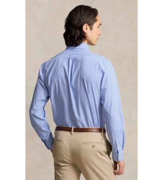 Polo Ralph Lauren Camisa el�stica de popelina Slim Fit azul
