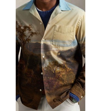 Polo Ralph Lauren M�ngf�rgad skjorta 