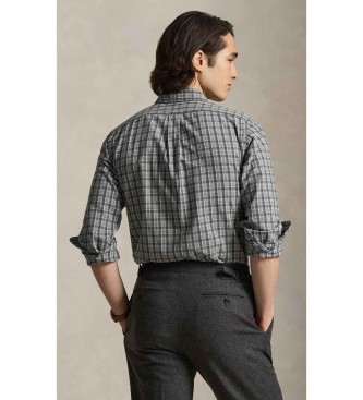 Polo Ralph Lauren Brushed oxford shirt Custom Fit grey