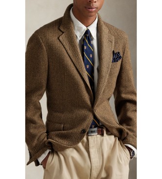 Polo Ralph Lauren Camicia oxford a righe Custom Fit beige