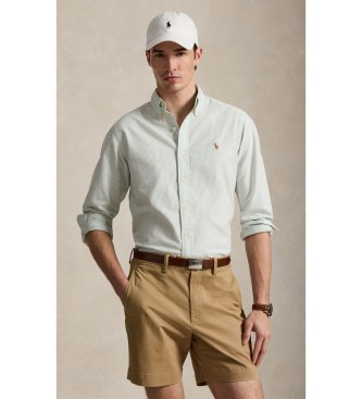 Polo Ralph Lauren Camicia oxford a righe Custom Fit verde
