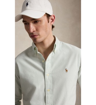 Polo Ralph Lauren Camicia oxford a righe Custom Fit verde