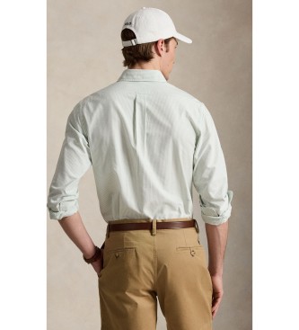 Polo Ralph Lauren Camicia oxford a righe Custom Fit verde