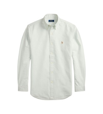 Polo Ralph Lauren Camicia oxford a righe Custom Fit verde