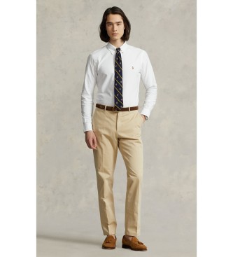 Polo Ralph Lauren Camisa oxford de ajuste personalizado branca