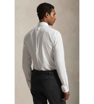 Polo Ralph Lauren Camisa Oxford de ajuste personalizado branca