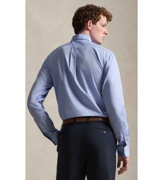 Polo Ralph Lauren Custom Fit Oxford overhemd blauw