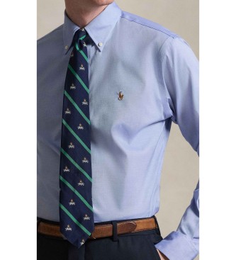 Polo Ralph Lauren Custom Fit Oxford overhemd blauw