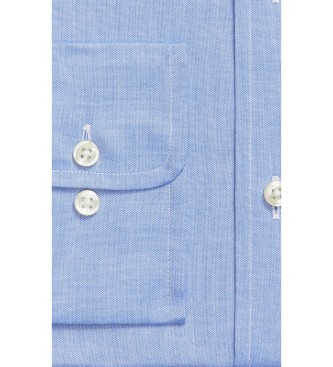 Polo Ralph Lauren Custom Fit Oxford overhemd blauw