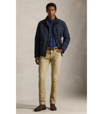 Polo Ralph Lauren Camisa oxford Custom Fit con cuadros marino