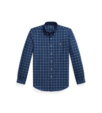 Polo Ralph Lauren Camisa oxford Custom Fit con cuadros marino