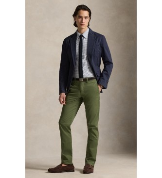 Polo Ralph Lauren Camisa oxford Custom Fit de cuadros blanco