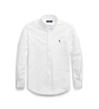 Polo Ralph Lauren Camisa Oxford Custom te�ida en prenda blanco