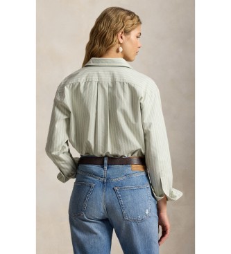 Polo Ralph Lauren Relaxed Fit Oxford-Hemd aus Baumwolle in Grün
