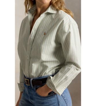 Polo Ralph Lauren Relaxed Fit Oxford-Hemd aus Baumwolle in Grün