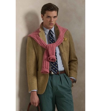 Polo Ralph Lauren Camisa oxford de rayas Custom Fit azul