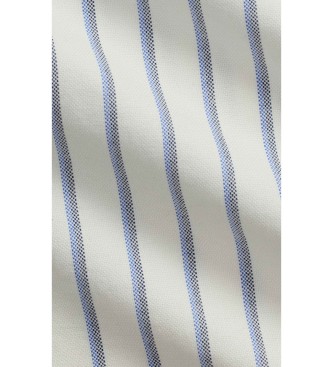 Polo Ralph Lauren Camicia oxford a righe Custom Fit bianco
