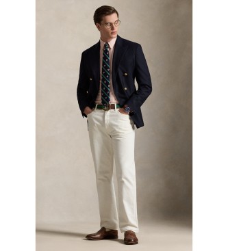 Polo Ralph Lauren Camisa oxford de rayas Custom Fit coral