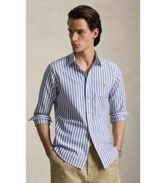 Polo Ralph Lauren Camisa oxford de rayas Slim Fit azul