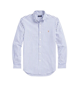Polo Ralph Lauren Camisa oxford de rayas Slim Fit azul