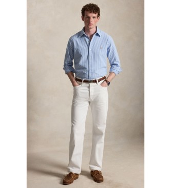 Polo Ralph Lauren Camisa oxford de sirsaca Custom Fit azul