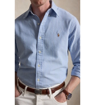 Polo Ralph Lauren Camisa oxford de sirsaca Custom Fit azul