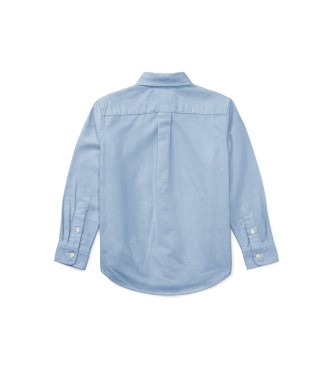 Polo Ralph Lauren Camisa Oxford icónica azul