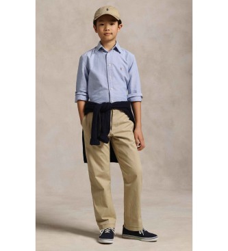 Polo Ralph Lauren Ikonisk bl� Oxford-skjorte