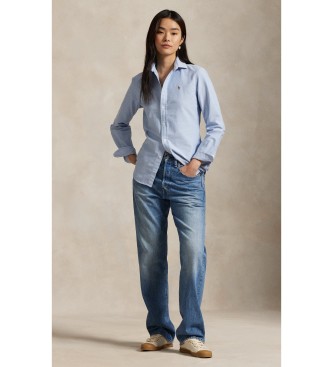 Polo Ralph Lauren Slim fit oxfordskjorte bl�