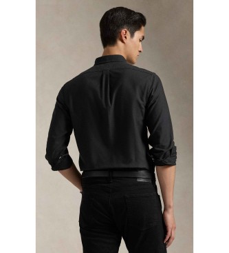 Polo Ralph Lauren Slank oxford overhemd zwart