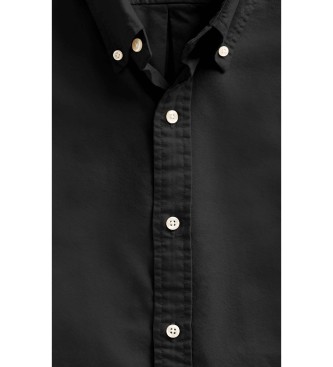 Polo Ralph Lauren Slank oxford overhemd zwart