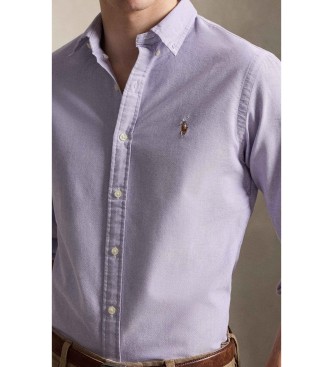 Polo Ralph Lauren Slim fit oxfordskjorta lila