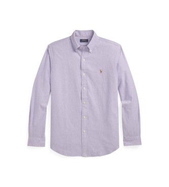 Polo Ralph Lauren Slim fit oxfordskjorta lila