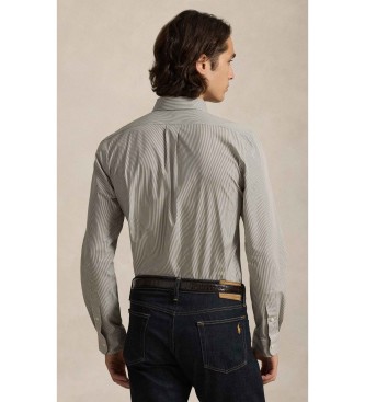 Polo Ralph Lauren Brown stretch poplin Slim Fit Shirt