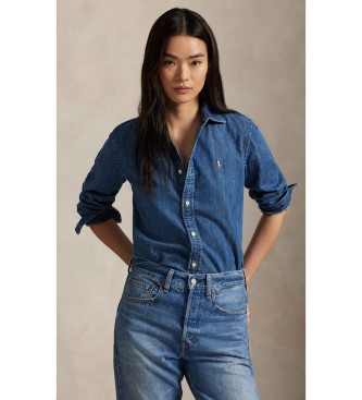 Polo Ralph Lauren Slim Fit denim shirt blue