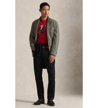 Polo Ralph Lauren Lunarno novoletna majica z rdečim medvedom Polo