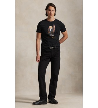 Polo Ralph Lauren T-shirt do Ano Novo Lunar com p�lo Urso preto