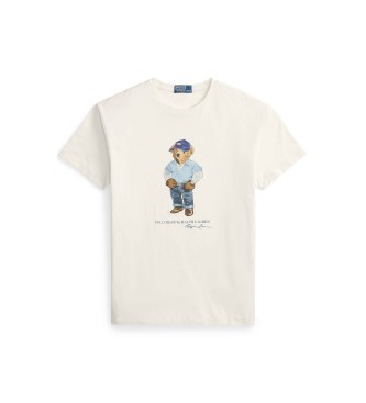 Polo Ralph Lauren Majica Classic Fit z belim medvedkom Polo