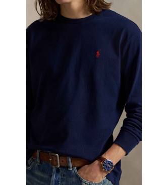 Polo Ralph Lauren T-shirt de manga comprida Classic Fit azul-marinho