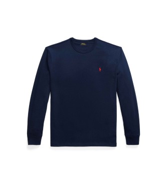 Polo Ralph Lauren T-shirt de manga comprida Classic Fit azul-marinho