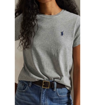 Polo Ralph Lauren Majica Classic Fit iz sivega bombažnega džersija