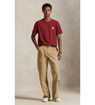 Polo Ralph Lauren T-shirt Polo Country de corte cl�ssico castanho