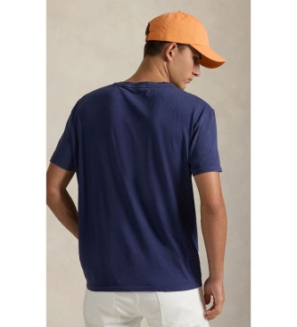 Polo Ralph Lauren Marineblå t-shirt med Ralph-logo