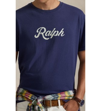 Polo Ralph Lauren Marineblå t-shirt med Ralph-logo