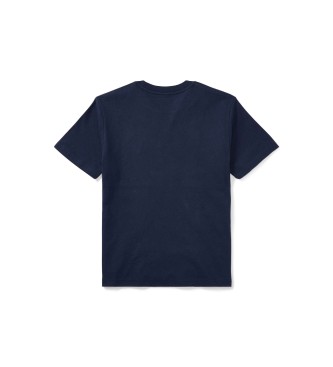 Polo Ralph Lauren Camiseta de algodón con cuello redondo marino
