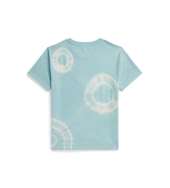 Polo Ralph Lauren Bawełniana koszulka z niebieskim misiem polo