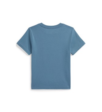 Polo Ralph Lauren T-shirt i bomull med blå polobjörn