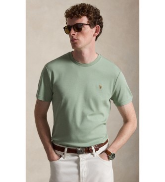 Polo Ralph Lauren Custom Slim Fit blød bomulds-t-shirt grøn
