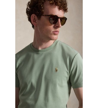 Polo Ralph Lauren Custom Slim Fit blød bomulds-t-shirt grøn